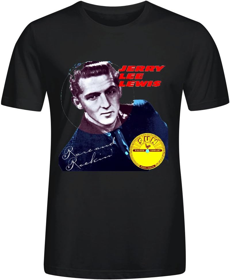 Jerry Lee Lewis Rare And Rockin Original Sun Recordings Man's T-Shirt