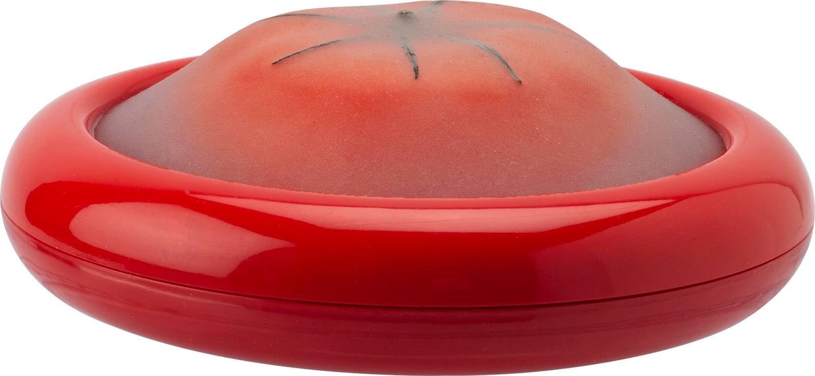 Joie Fresh Stretch Tomato Pod – Reusable Silicone Food Saver for Tomato Storage, Red