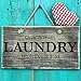 Laundry Sign Stencil | Perfect for Painting On Wood, DIY French Country Home Decor Calligraphy Signs, Rustic Decor for Farmhouse, Fixer Upper, Joanna Gaines, Magnolia Style