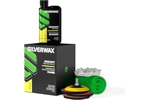 Silverwax car Detailing Products - Bright Now - Headlight Restoration kit - KIT Made in Canada