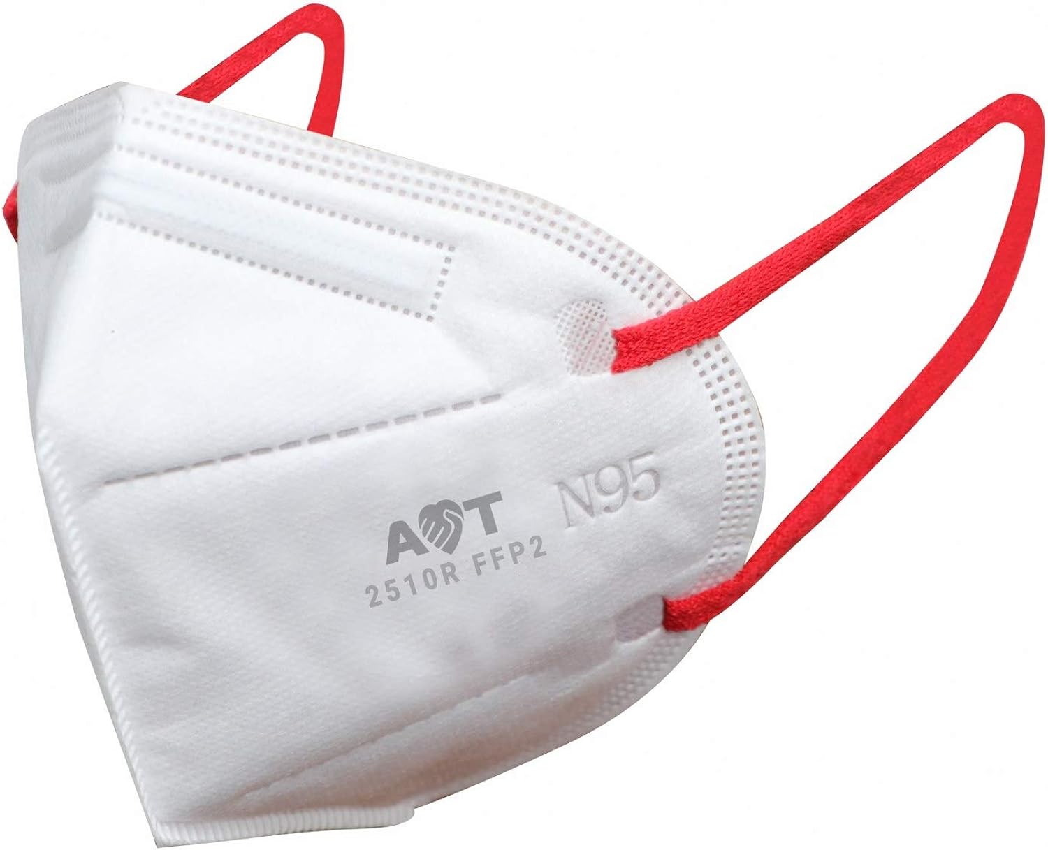 Timus Auraa N95 Red Ear Band 5 Layers Mask With Pack Of 1 Amazon.in