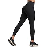 High Waisted Buttery Soft Leggings for Women-Butt Lifting No Front Seam Tummy Control Workout Gym Yoga Pants with Pocket