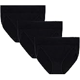 Vanity Fair womens Effortless Panties for Everyday Wear, Buttery Soft Fabric & Lace