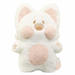 PEACHCAT Cute Cat Plush Pillow Kitten Plushie
