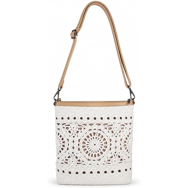 Maral Hand Knit Chunky Yarn Shoulder Bag For Women, Finger Crochet