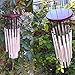 yazi Outdoor Wind Chimes 27 Silver Tubes Home Garden Noisemaker