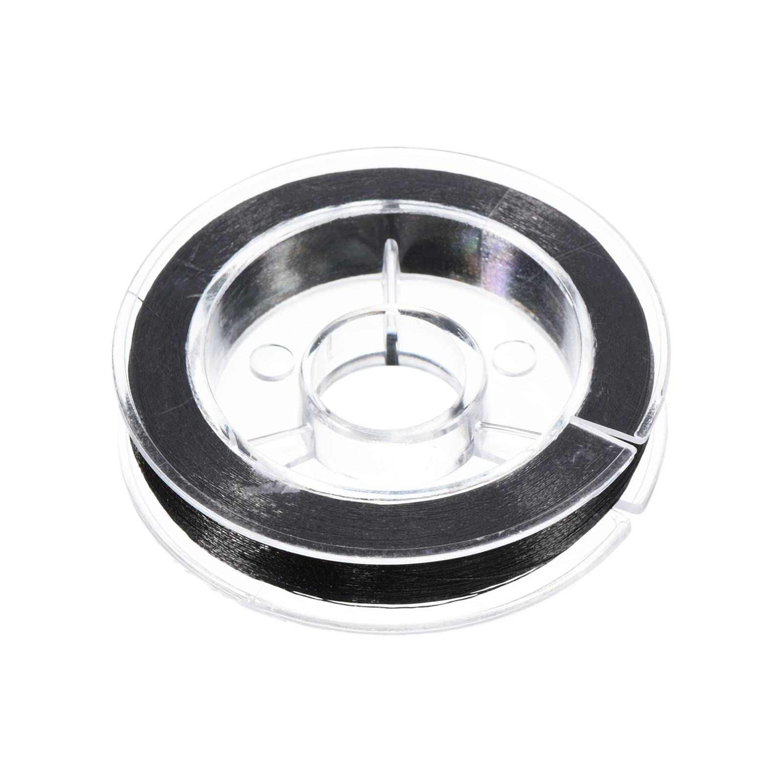 PATIKIL 70M/77 Yards Rod Guide Wrapping Thread, 200D Metallic DIY Fishing Rod Guides Fixing Line, Black