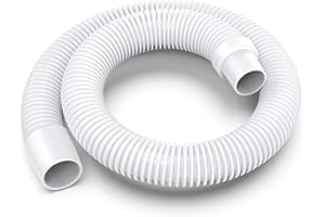GRONGU Universal Pool Vacuum Hose 48" Long Fit for Kreepy Krauly, Baracuda G3/G4, Hayward Navigator, Pool Vac Ultra and Most Automatic Pool Vacuum Cleaners, Swimming Pool Cleaner Suction Hose, 1 Pack