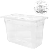 HEMOTON 6L Slow Cooker Container for Sous Vide Cooking & Food Storage view 4