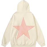 Aelfric Eden Star Hoodies Y2k Oversized Graphic Hoodies Aesthetic 90s Crewneck Sweatshirt Long Sleeve Pullover Tops