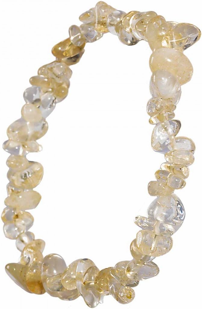 natural citrine stone bracelet