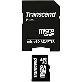 Transcend 2 GB microSD Flash Memory Card TS2GUSD