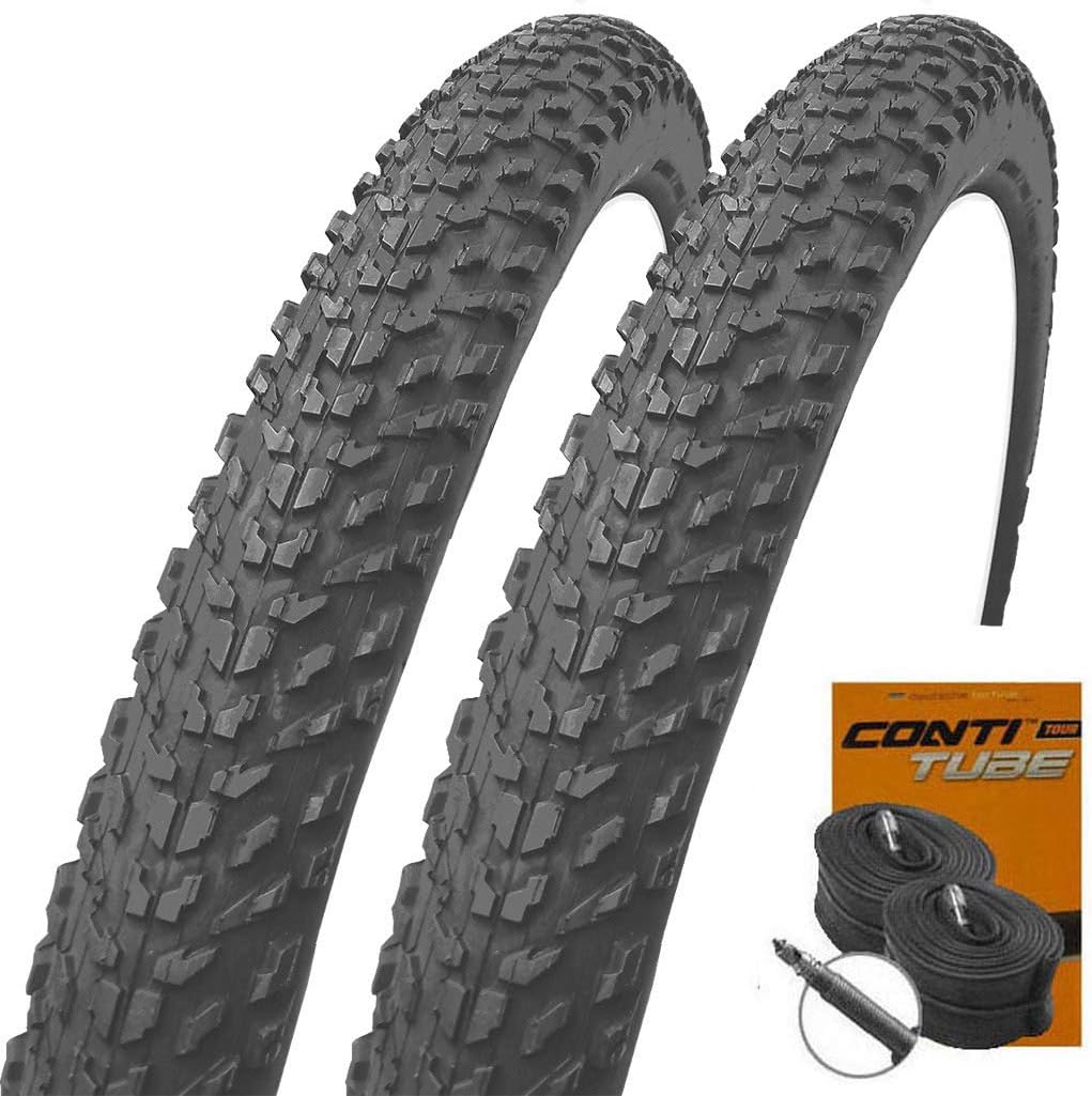 Set: 2 x Michelin Country Dry MTB Reifen Stollenprofil 26x2.00/52-559   Conti Schläuche ...