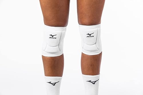 Mizuno LR6 Volleyball Kneepad, White, Small in Kenya Whizz Knee Pads