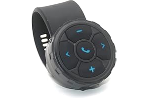 Media Button Remote Control, Wireless Smart Remote Control Kit Phone Controller IP67 Waterproof Universal Car Steering Wheel 