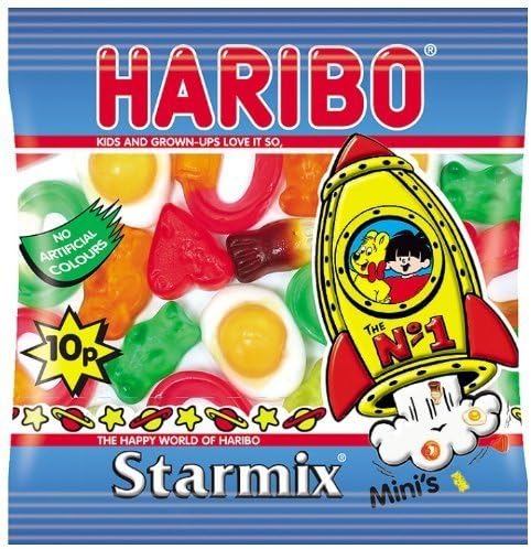 Haribo Starmix 100 Mini Packs....Perfect For Party Bags by Starmix