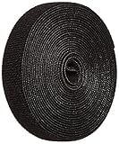 VELCRO 1803-OW-PB/B Black Nylon Onewrap Strap, 3/4
