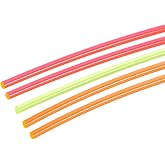 MECCANIXITY Fiber Optic Rods PMMA 1.5mmx20cm for Sight Filament Red, Green, Orange 1 Set Pack of 5