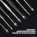 Ear Pick Ear Curette Earwax Pick Removal Tool Kit 11 Pcs, HOOFUN Stainless Steel Ear Hygiene Care Sets with Led Light for Kids and Storage Box