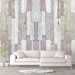 Wall Murals for Bedroom Beautiful Wood Feature Industrial Removable Wallpaper Peel and Stick Wall Stickers - 66x96 inches
