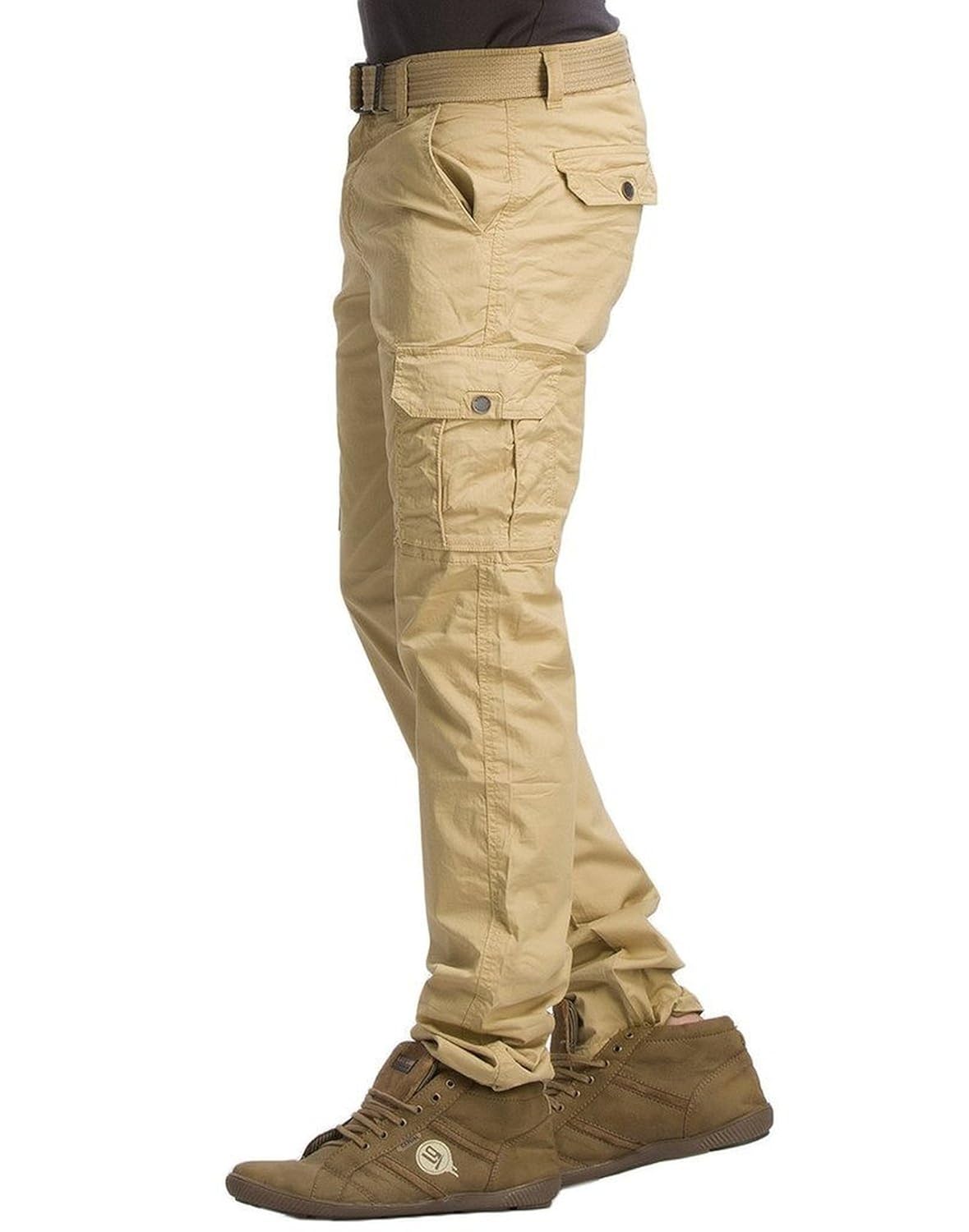 verticals men's cotton cargo pants