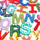 World Pride Cute Funky Wooden A-Z Alphabet Letter Fridge Magnet Set of 26pcs