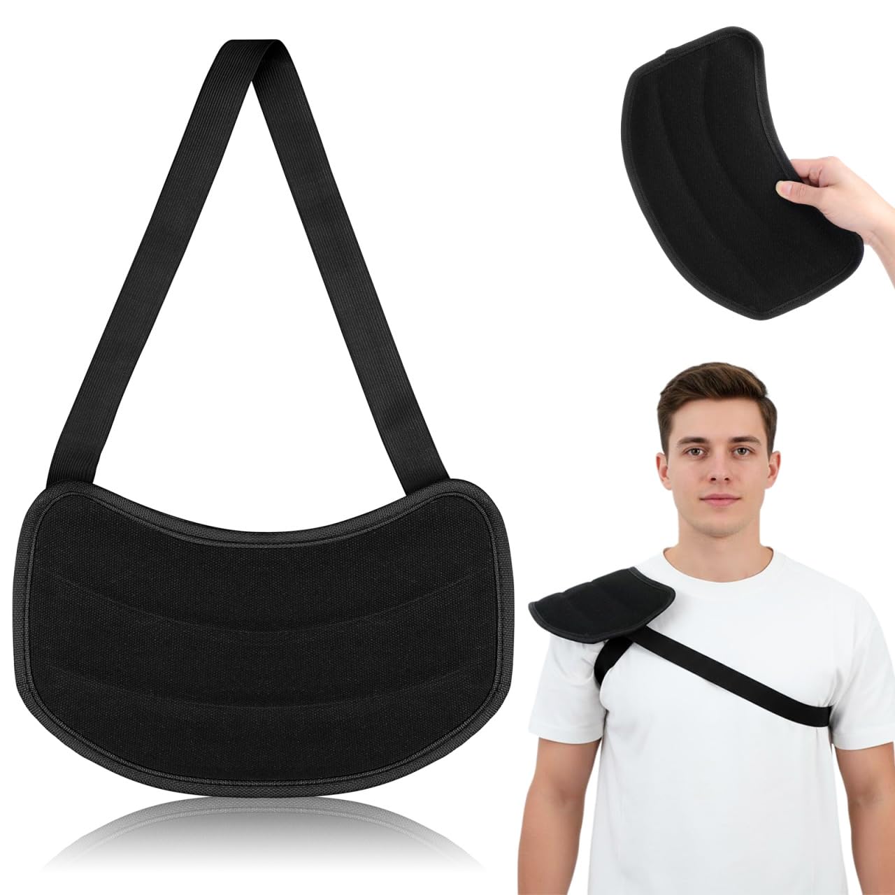 FRCOLOR Unloading and Carrying Shoulder Pad Wear Resistant Shoulder Cushion Outdoor Protector Goods Supply Farm Cushion Reusable Pad Farm Protector