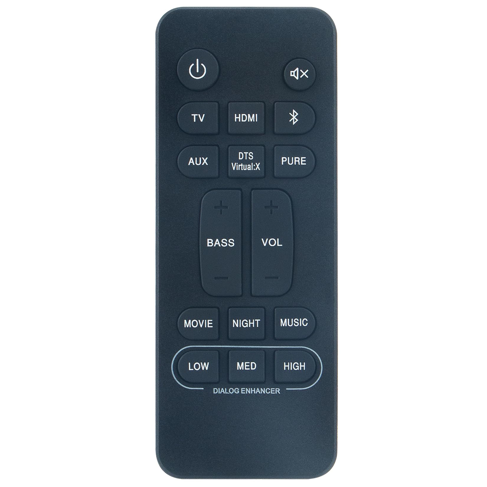 Photo 1 of RC-1236 Replacement Remote Control Applicable for Denon Sound Bar DHT-S216 DHT-S216H DHTS216 DHTS216H DHT-S517 DHTS517 Home Theater Soundbar