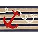 Liora Manne Anchor Frontporch Indoor/Outdoor Rug, 1'8