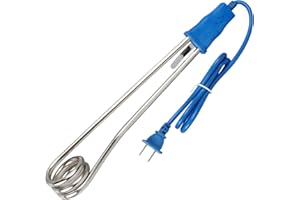 GQNDGN Immersion Heater, Submersible Water Heater，1500W/1000W-110V Portable Electric Immersion Water Heater fit for Camping Inflatable Pool Bathtub Water Bucket Heater (B)