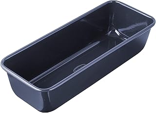 Dr. Oetker Kasten-/Brotback-/Kuchenform, 30 cm Back- Liebe Emaille, robuste, mit schnitt- und kratzfester Emaille-Versiegelung, für saftige Kuchen und deftige Brote, Menge: 1 Stück, Farbe: blau