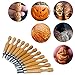 SIMILKY 12 Set SK7 Carbon Steel Wood Carving Tool Set Knife Kit for rubber, pumpkin, Soap, Vegetables, Kids Beginners