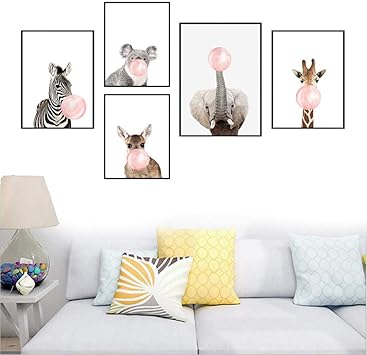 Decoration De Chambre D Enfant Decoration De La Maison Napravi Rs Girafe Zebre Animal Bulle Chewing Gum Affiches Et Impressions Mur Art Toile Peinture Enfants Chambre Bebe Chambre Decor Photo Decoration De Chambre D Enfant Decoration De La Maison Napravi Rs Girafe Zebre Animal Bulle Chewing Gum Affiches Et Impressions Mur Art Toile Peinture Enfants Chambre Bebe Chambre Decor Photo