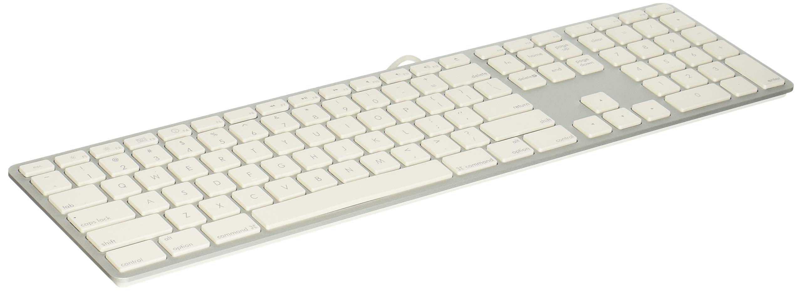 LMP – American Keyboard (US) with numeric keypad, Aluminium Top Cover and 2 USB Ports – For MAC