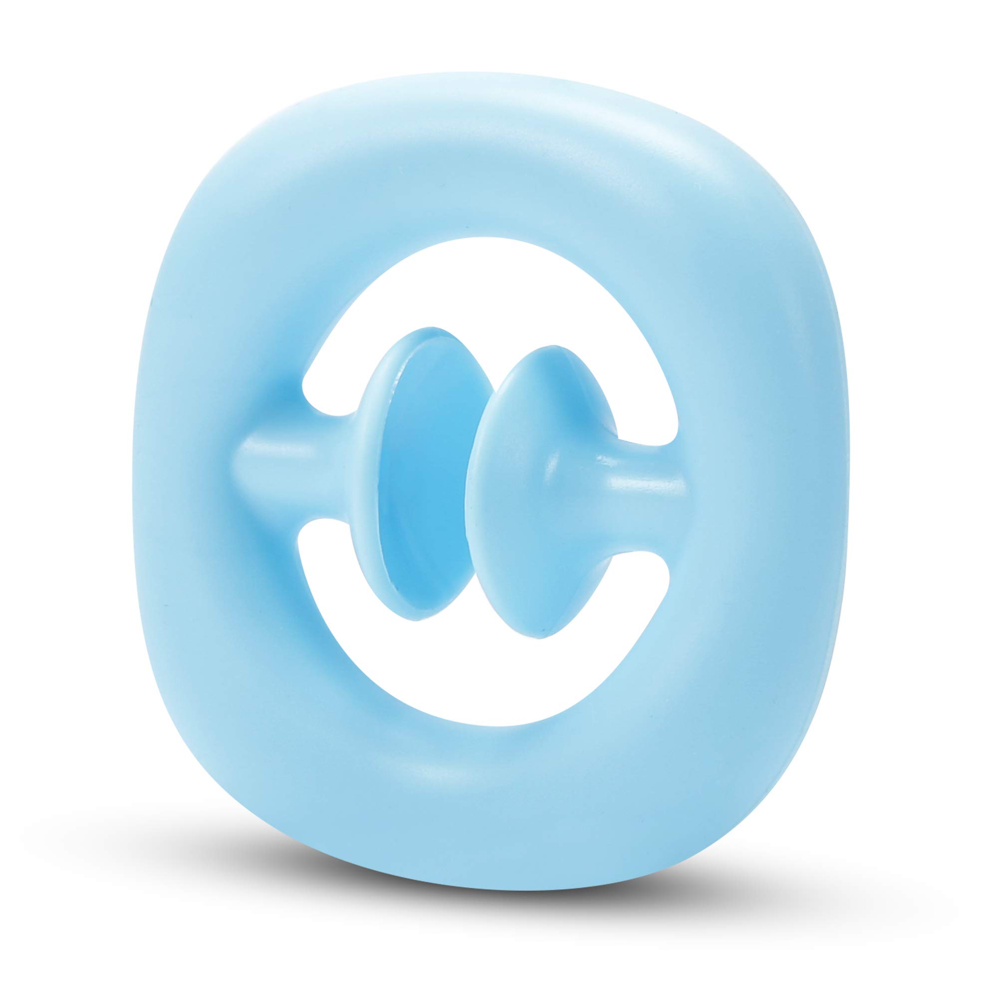 Stress Relief Snapper Fidget Toy, Christmas Stocking Stuffers Party Favors Gift Bag Filler, Hand Grip Squeeze Grab Snap Sensory Toys for Child and Adults, 1 Pack (Blue)