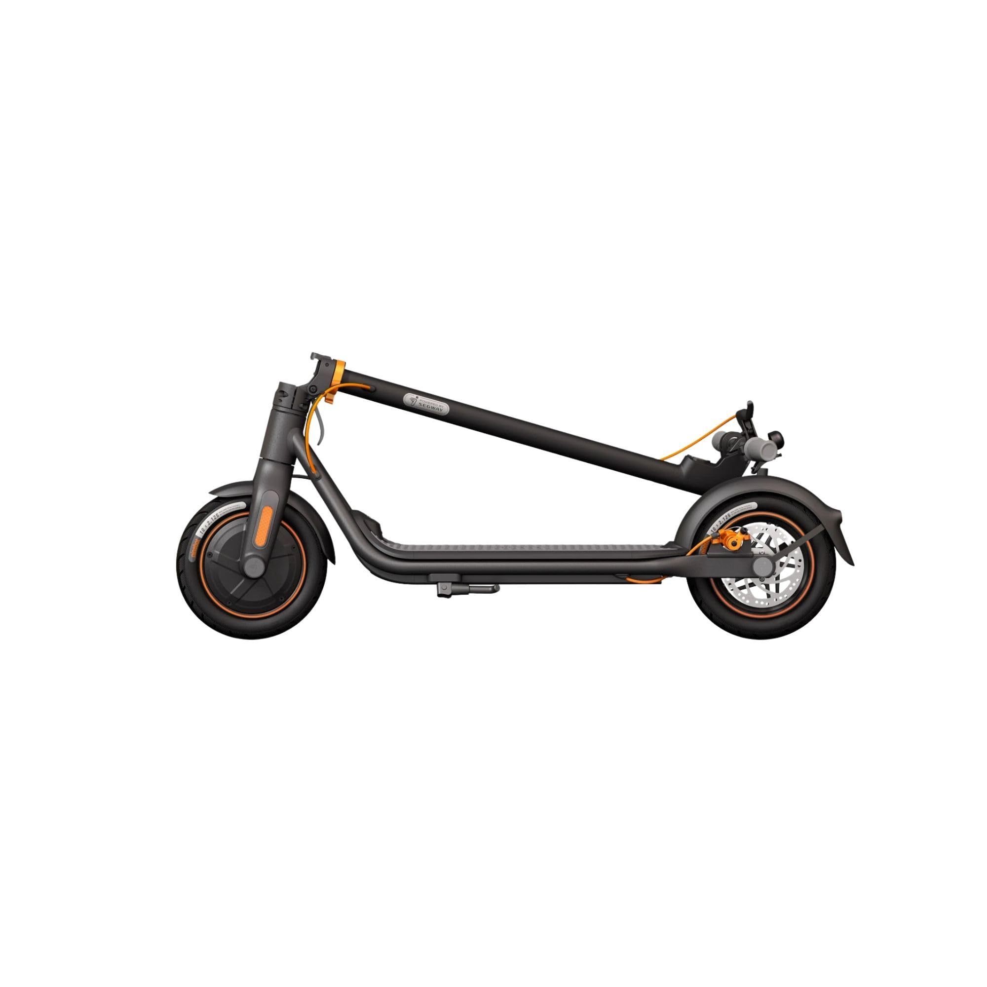 Segway Ninebot F40 Electric Kick Scooter, 350W Powerful Motor, 10-inch Pneumatic Tire, Foldable Commuter Electric Scooter for Adults, UL-2272 Certified