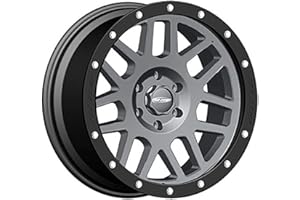 Pro Comp Alloys Series 40 Vertigo Dark Gray Wheel with Black Lip (18x9"/6x135mm)