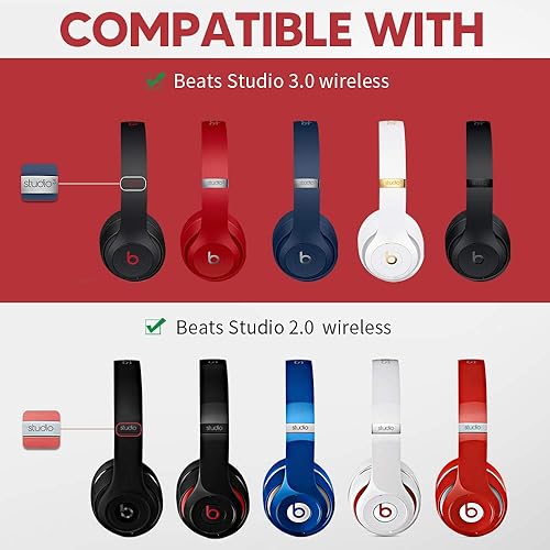 Beats Studio Ear Pads, BUTIAO Replacement Protein Leather