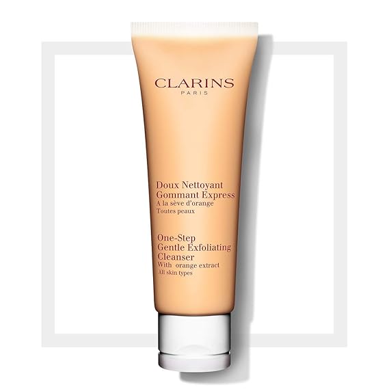 clarins orange cleanser
