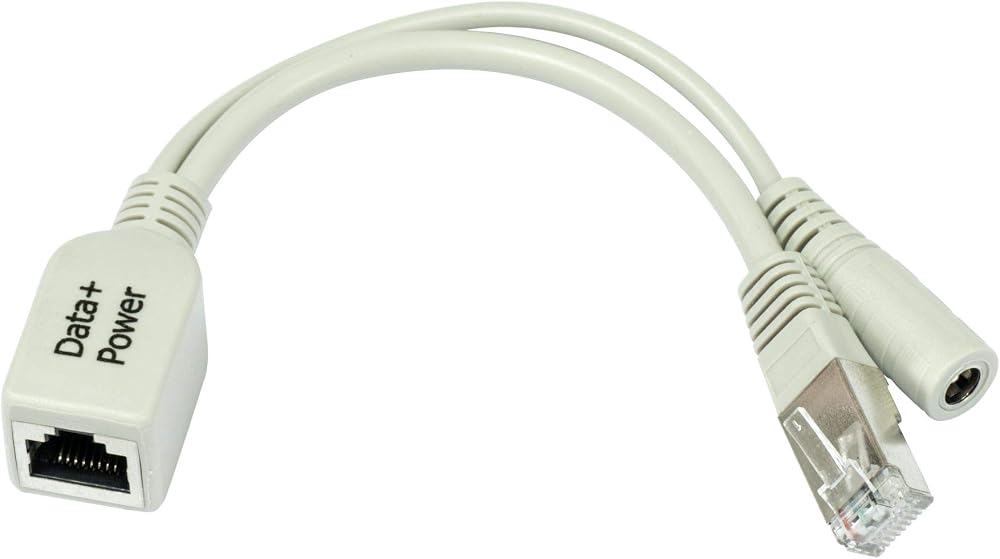 MikroTik RBPOE Fast Ethernet PoE Adapter 9-48V Shielded Connectors
