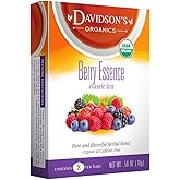 Davidson's Organics, Berry Essence, 8-count Tea Bags, Pack of 12