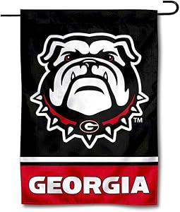 College Flags & Banners Co. University of Georgia Bulldogs Garden Flag
