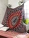 RAJRANG Peacock Mandala Tapestry Hippie Wall Hanging 90x84 inch Decorative Trippy Tapestries Boho Indian Handmade Cotton Bedspread