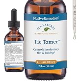 Native Remedies Tic Tamer, 2 fl oz Bottle | Relieves Involuntary Muscle Movements &amp; Twitching, Promotes Nervous System Calm, Natural Liquid Formula with Chamomile