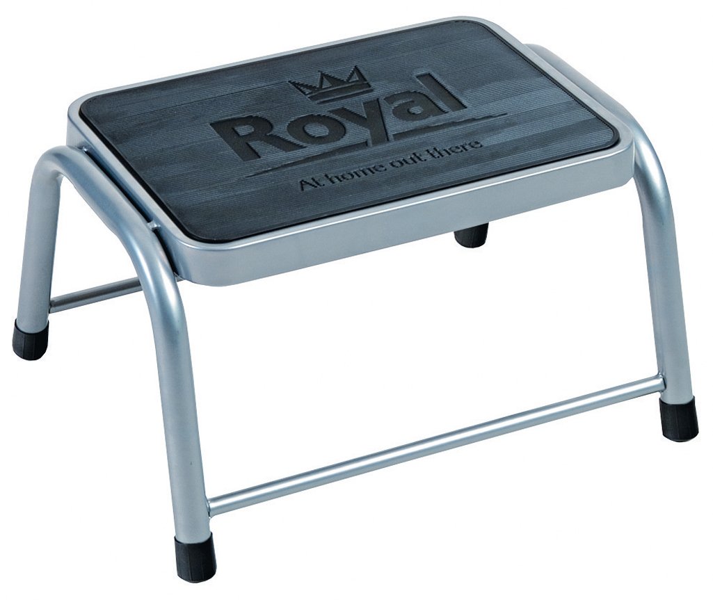 Royal 199100 Single Deluxe Step, 25.5cm x 43cm x 35cm, Grey