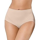 Leonisa Compression High Cut Underwear for Women - Seamless Tummy Control Panty Shaper