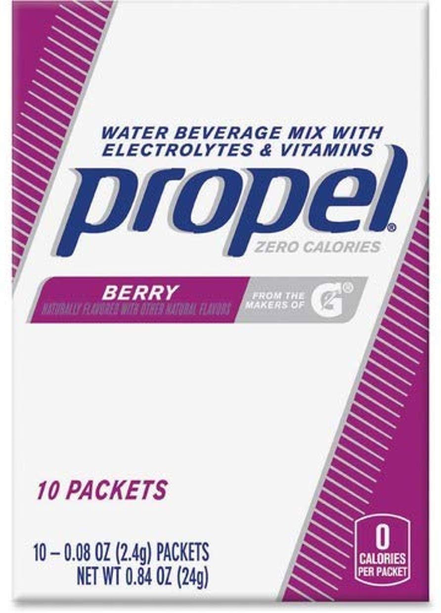 Gatorade propel Water Beverage Mix with electrolytes&vitamins, berry (052000010879)