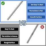 GLARKS 104pc Stainless Steel Spring Wire Assortment 0.3-3mm Dia x 400mm Length view 4