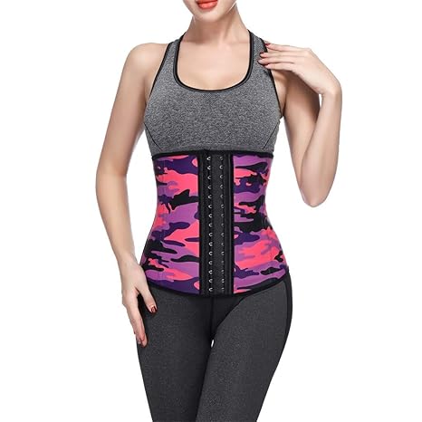 Allywit Women Camouflage Waist Trainer Underbust #waist #trainer #for #women  Allywit Women Camouflage Waist Trainer Underbust