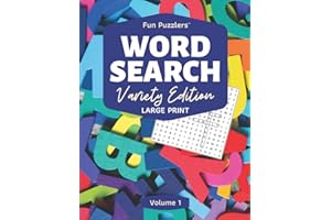 Word Search: Variety Edition Volume 1: 8.5" x 11" Large Print